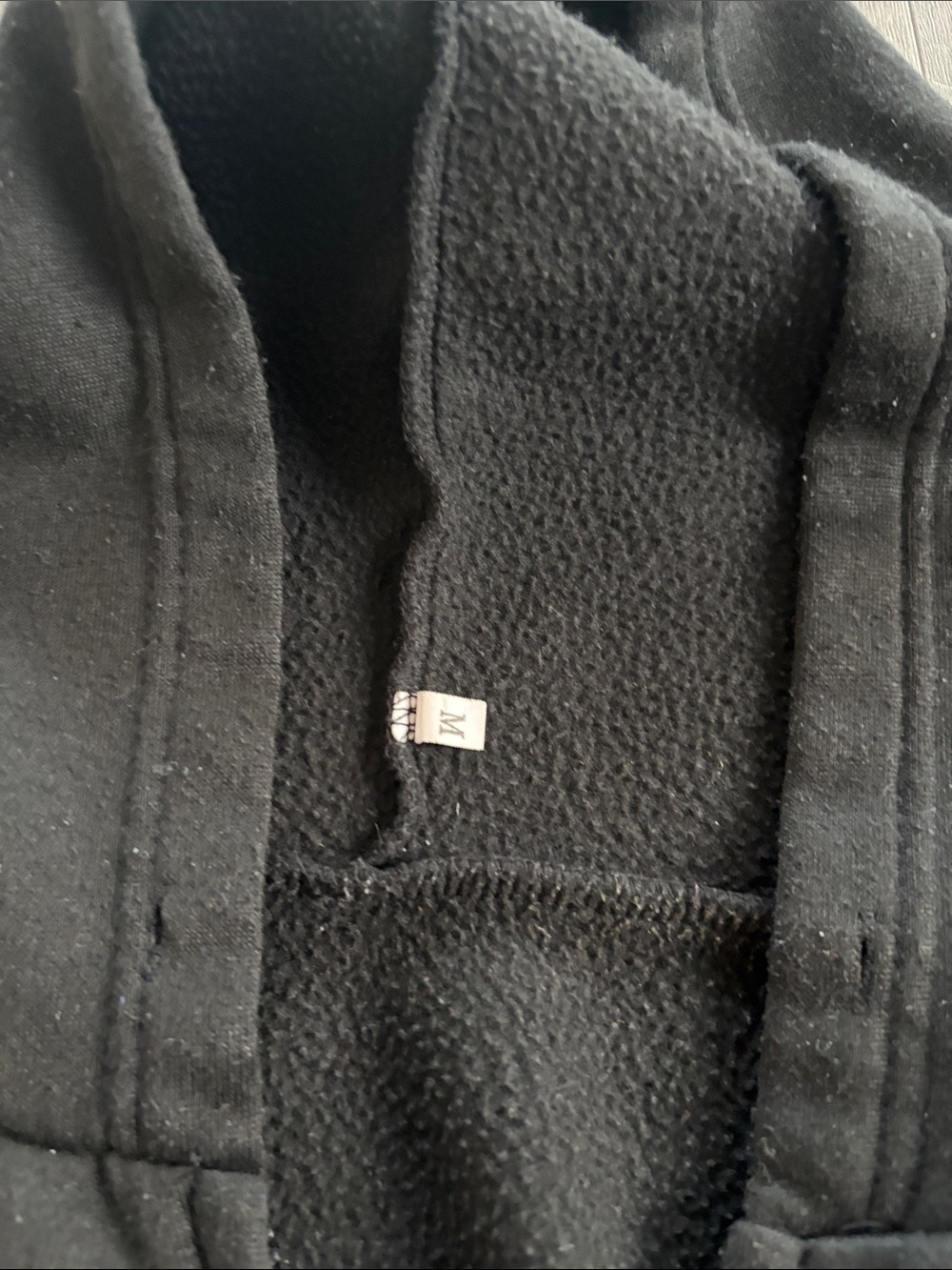 SHEIN Black Cropped Zip Hoodie - Picture 5 of 9
